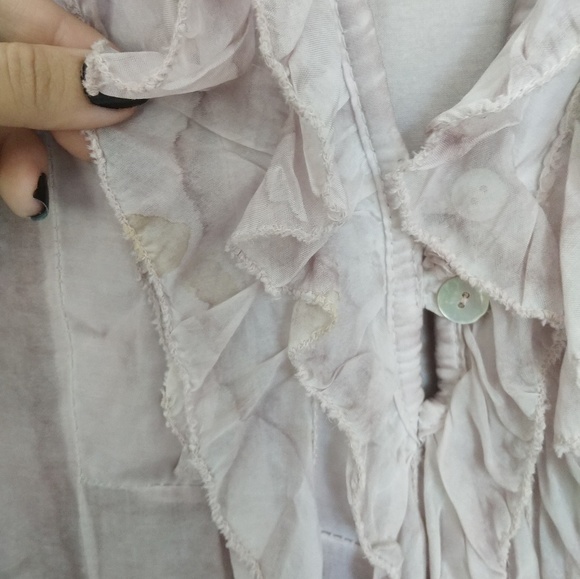 Silk Ruffle Blouse - Picture 5 of 7